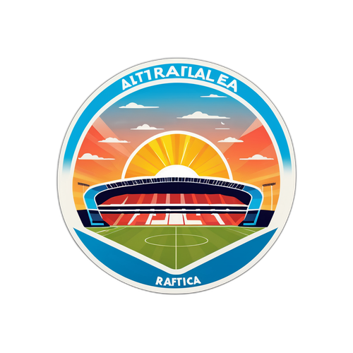 Estadio Atlético Rafaela al Atardecer