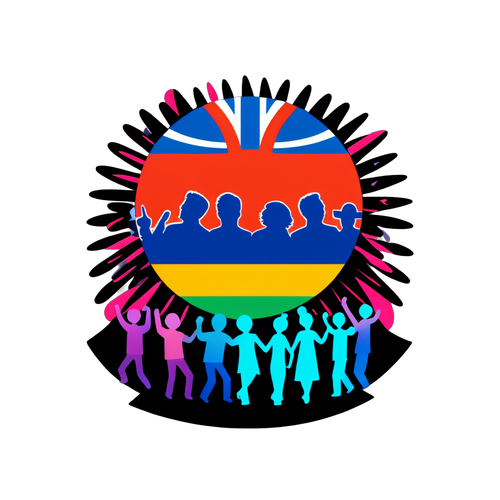 Sticker cu steagul Eurovision