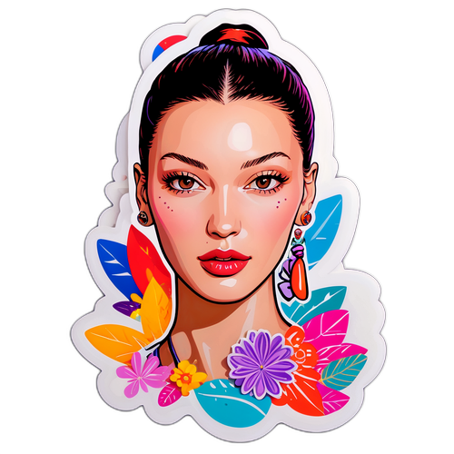 Bella Hadid gyönyörű arca