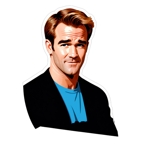 Il Nostro Amato Dawson Ritorna: James Van Der Beek Trasforma la TV Vintage in un’Icona!