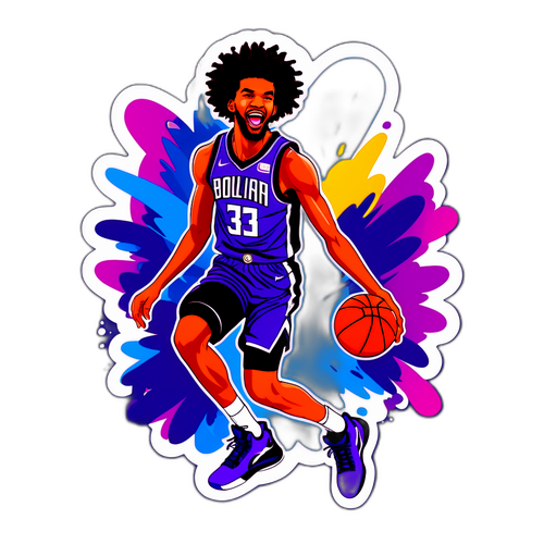 Marvin Bagley III na Tumatalon para sa Dunk