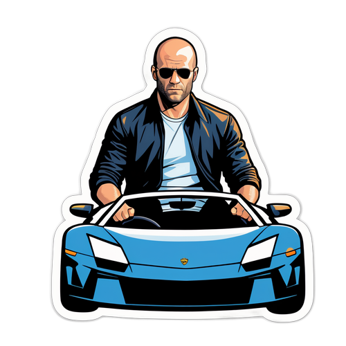 Jason Statham achter het stuur