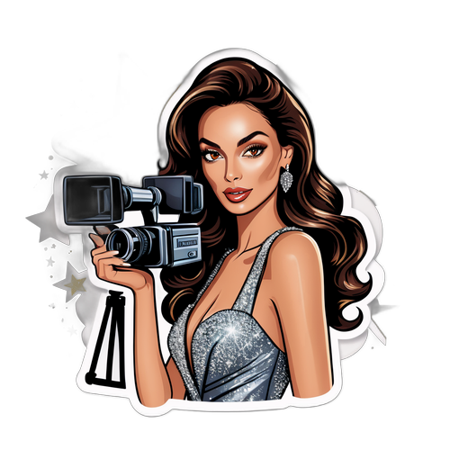 Sticker Glamouros cu Madalina Ghenea