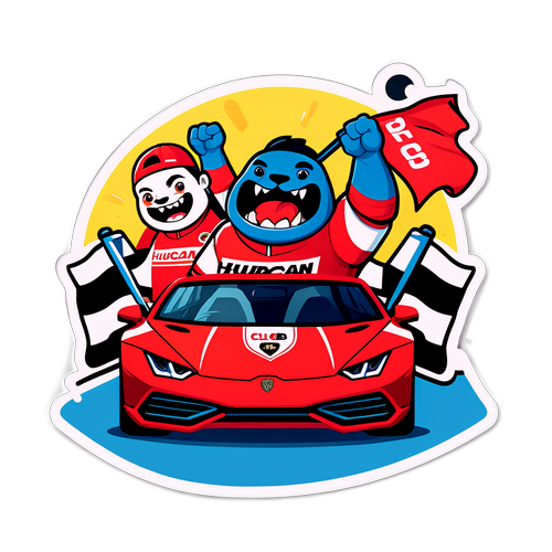 Ilustrasi Pertandingan Persahabatan Huracan dan Racing Club