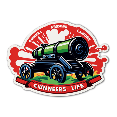 Gunners for Life! Sticker Penuh Keseronokan yang Akan Buat Penyokong Arsenal Teruja!