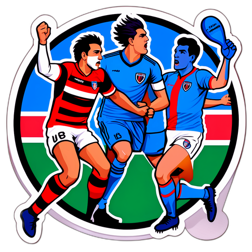 Arte do Clássico Tucumán vs. San Lorenzo