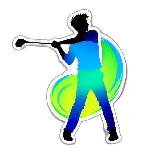 Victory Swing Silhouette