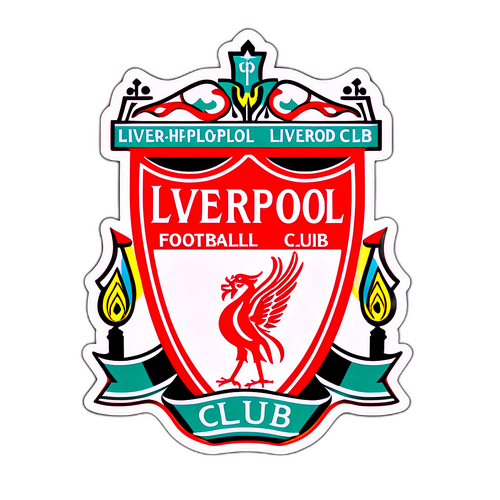 สติกเกอร์ที่สนับสนุนแฟนบอล ลิเวอร์พูล