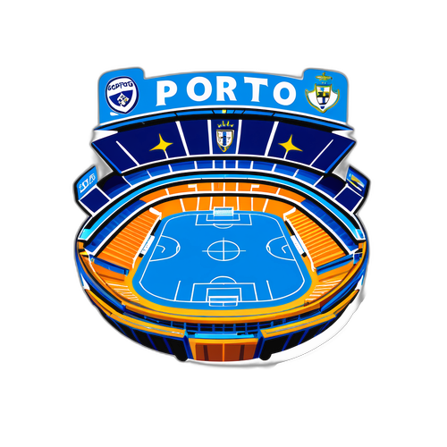 Estadio lleno de aficionados del Porto