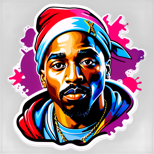 Bongkar Cerita Tupac: Stiker Graffiti yang Menghidupkan Legenda Hip-Hop!