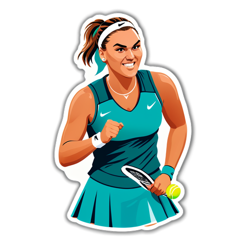 Puterea Tenisului: Aryna Sabalenka în Acțiune