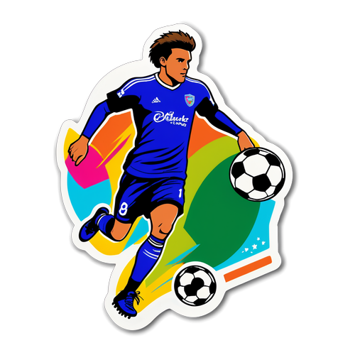 Sticker Motivasi untuk Pemain Bola Sepak