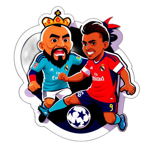 Sticker Rivaliti Real Madrid dan Osasuna