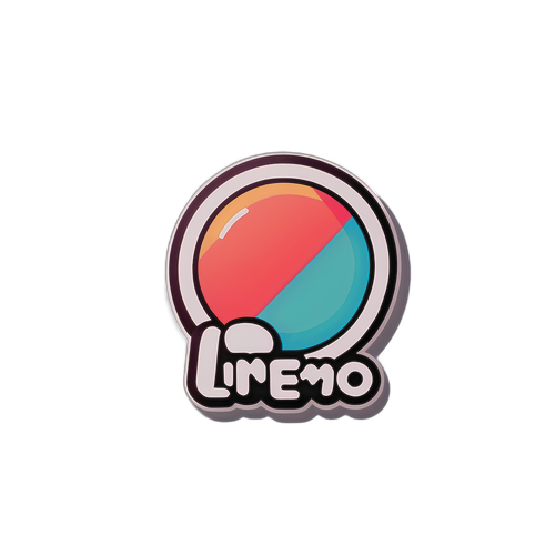 シンプルでスタイリッシュなlinemoのロゴデザイン