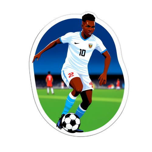 Ismahila Ouédraogo i aktion på fodboldbanen