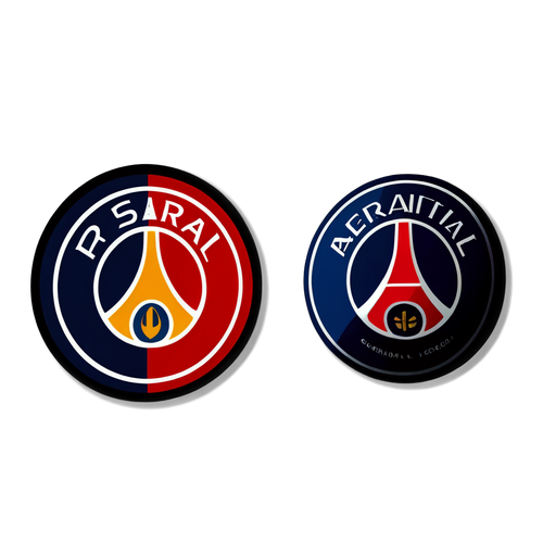 Sticker cho trận đấu PSG vs Arsenal