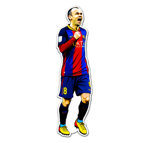 ¡Increíble! El Secreto Detrás de la Celebración Icónica de Andrés Iniesta en el Fútbol