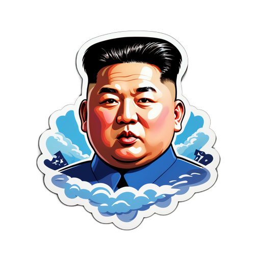 Representação Artística de Kim Jong-un