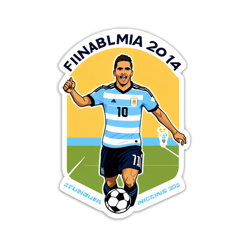 Finalissima 2024: Stiker Meriah Argentina yang Menggugah Semangat!