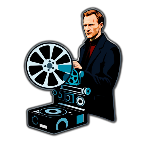 Joachim Trier Silhouette med Filmrull