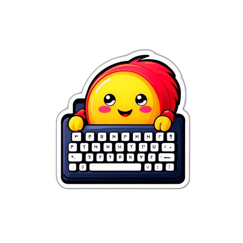 楽しいタイピングスキルキャラクターと句読点の挑戦