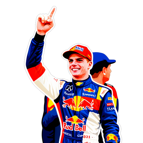 Ein cooler Max Verstappen im Rennanzug