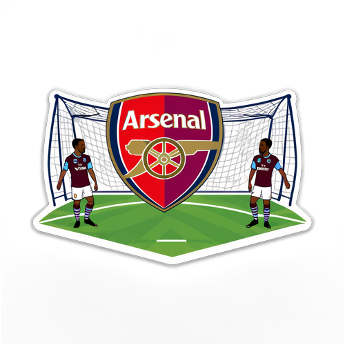 Autocollant Créatif: Arsenal vs Aston Villa