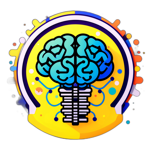 Nhãn dán cảm hứng công nghệ về Gemini AI