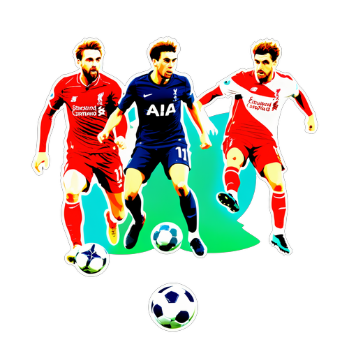 Cầu thủ Tottenham và Liverpool cạnh tranh