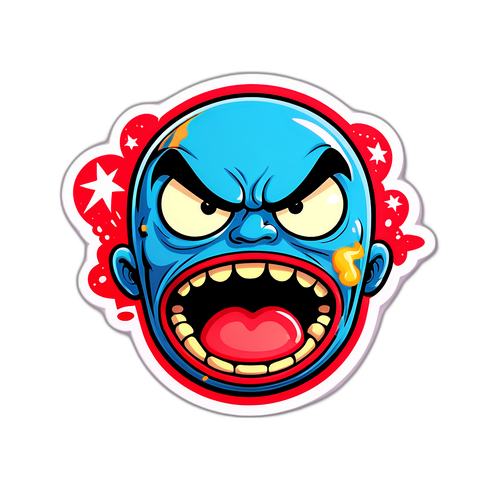 Raivobaitti - Sarjakuvamainen Kuvasto