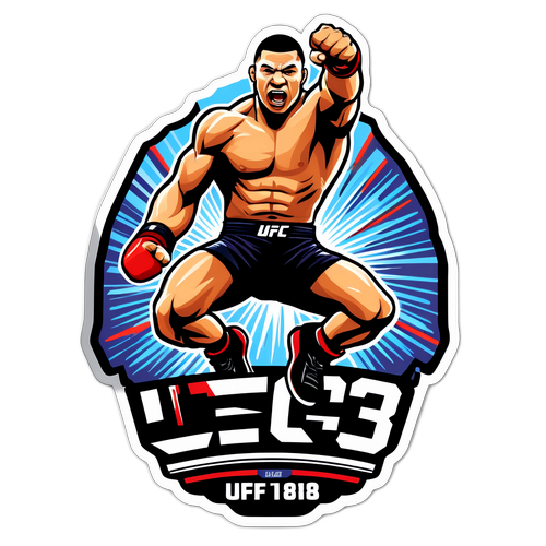 UFC 318 Klistermärke