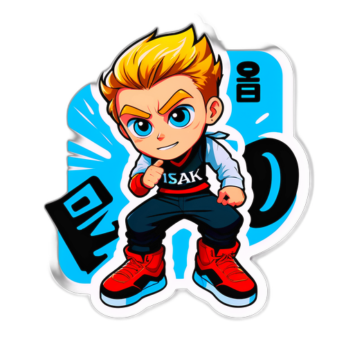 Pemain Isak Sticker Keren