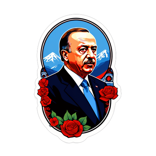 Erdoğan'a Sevgimizi Gösteriyoruz: Rize'nin Güzellikleri ve Sembollerle Dolu Bu Stickerla Tanışın!