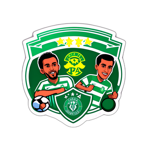 Stickers z pasjonującą historią piłkarską Casa Pia i Sporting CP