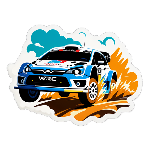 WRC Rallyauto Nopea Tarra