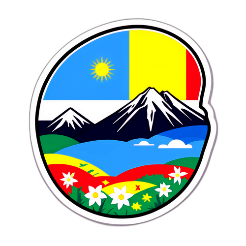 Adesivo Artistico di Argentina e Venezuela