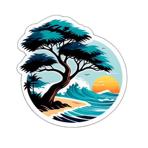 Cây cối ven biển Đà Nẵng