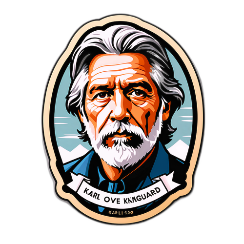 Portrett av Karl Ove Knausgård