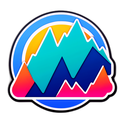 สัญลักษณ์หุ้นดาวโจนส์พร้อมกราฟขึ้นลง