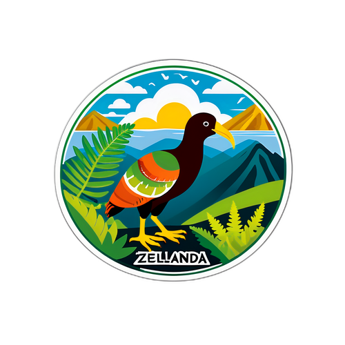 Sticker Nuova Zelanda