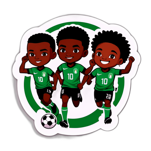 Stiker Semangat Nigeria U20