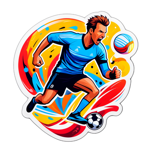 Sticker représentant Matthias Verreth