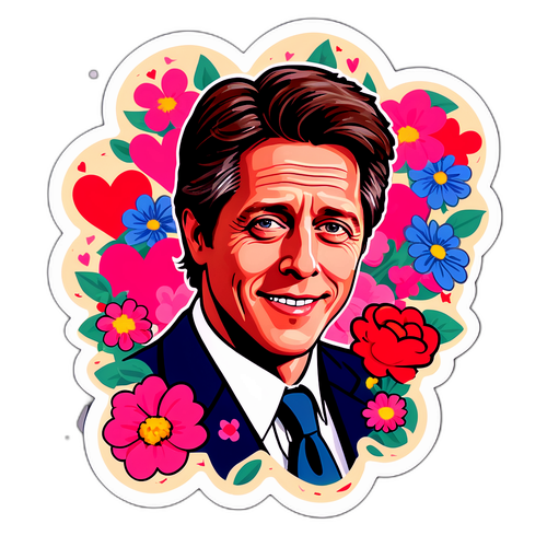 Urokliwy projekt Hugh Granta w klasycznej scenie romantycznej komedii