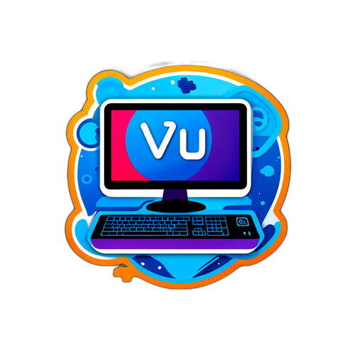 Креативный стикер с компьютерами для сайта vl.ru