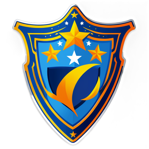 Adesivo com o escudo do Emelec