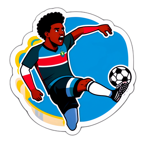Ilustração do jogo entre Fluminense e Grêmio