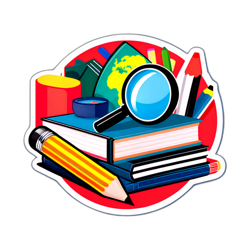 수능 기념 스티커 디자인