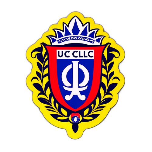 Universidad de Chile and Alianza Lima Crest Sticker