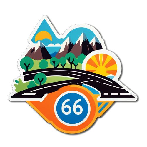 Stiker Jalan A66