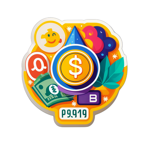 Sticker que celebra el aumento de pensiones